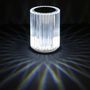 Voir la diapositive 4 : Paris Prix Lampe à Poser Tactile  Rechargeable  12cm Transparent