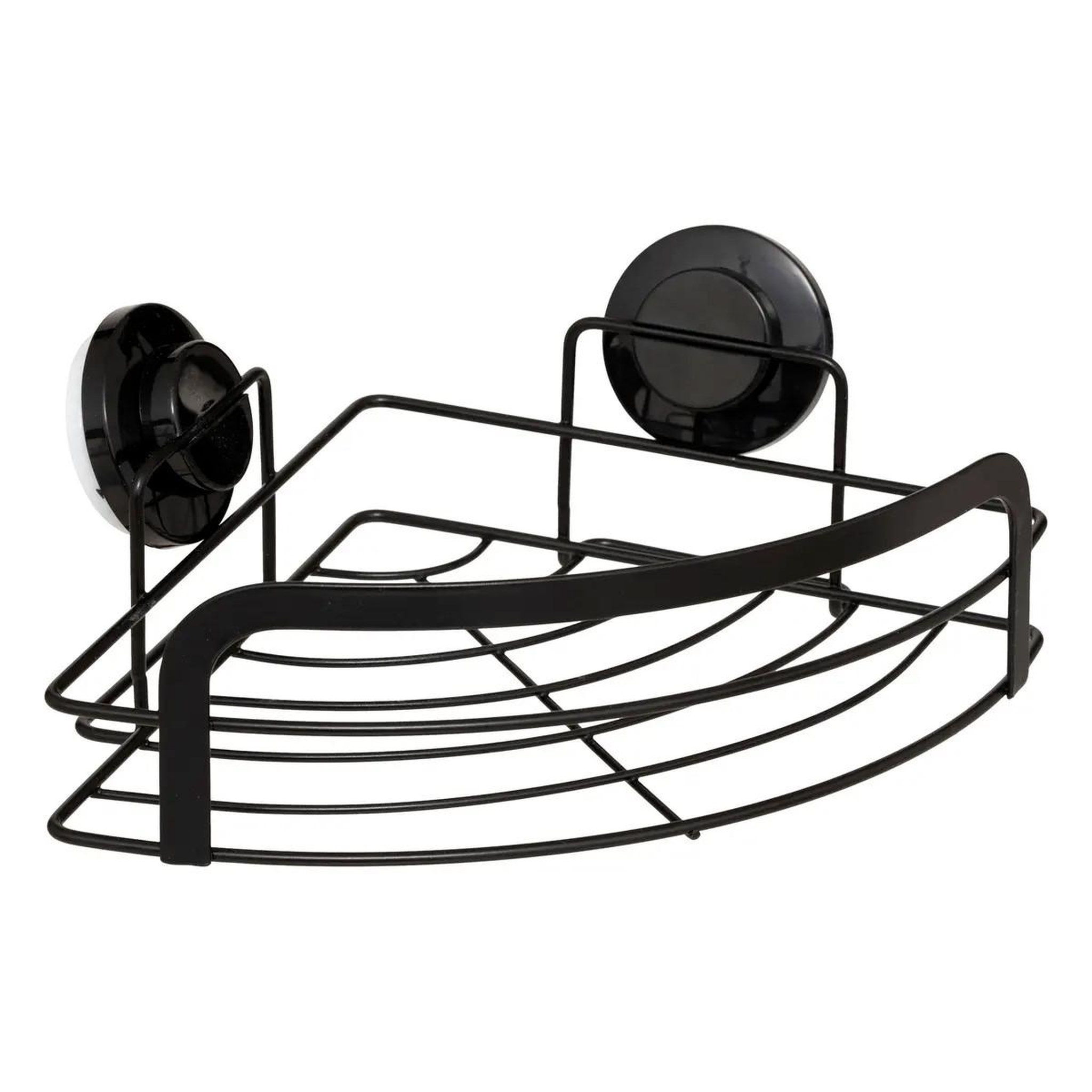 FIVE Étagère d'angle de douche  venterra  27cm noir