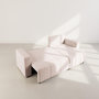Voir la diapositive 6 : BEST MOBILIER Nicole - canapé d'angle réversible 5 places convertible avec coffre en tissu