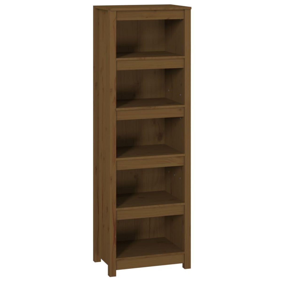 VIDAXL Bibliotheque Marron miel 50x35x154 cm Bois de pin massif