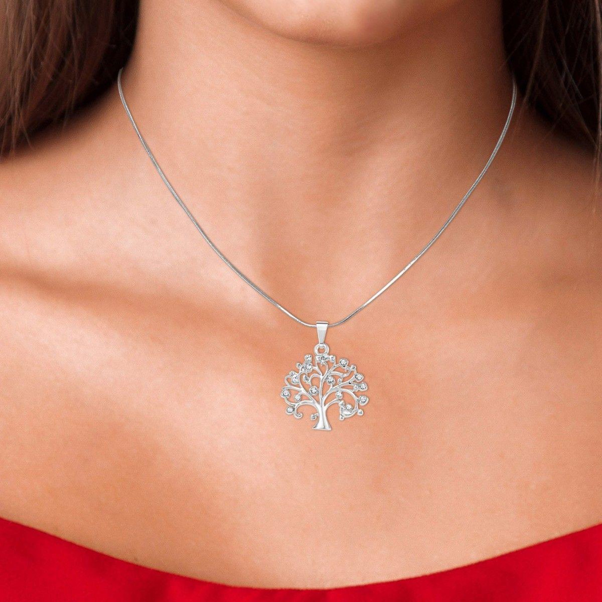 Voir la diapositive 2 : SC CRYSTAL Collier arbre de vie par SC Crystal®