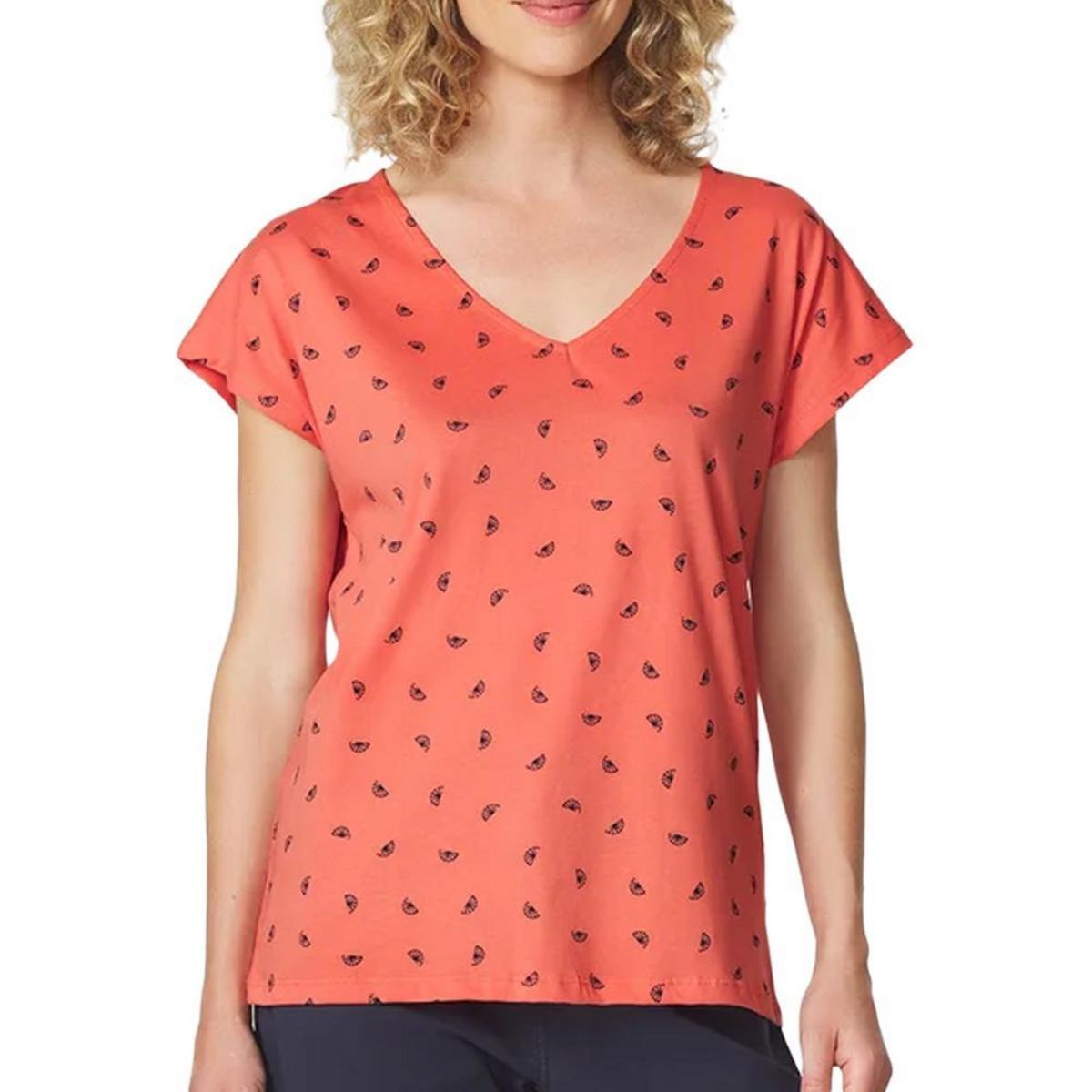 TBS T shirt Corail Femme TBS EDDENSAN