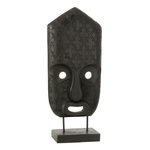 Paris Prix Statuette Déco  Masque Primitif  52cm Noir