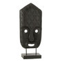 Voir la diapositive 1 : Paris Prix Statuette Déco  Masque Primitif  52cm Noir