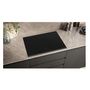 Voir la diapositive 4 : Siemens Table de cuisson à induction 71cm 4 feux 7400w noir - ED751HSB1E