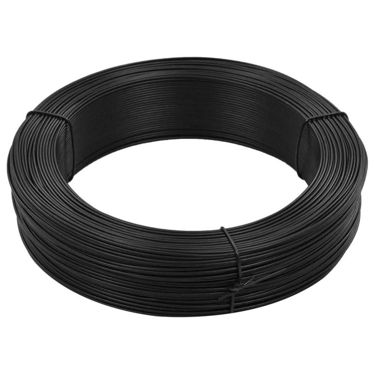 VIDAXL Fil de liaison de cloture 250 m 1,4/2 mm Acier Anthracite