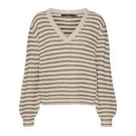 Vero Moda Pull Beige/ Femme Vero Moda Mearth. Coloris disponibles : Beige