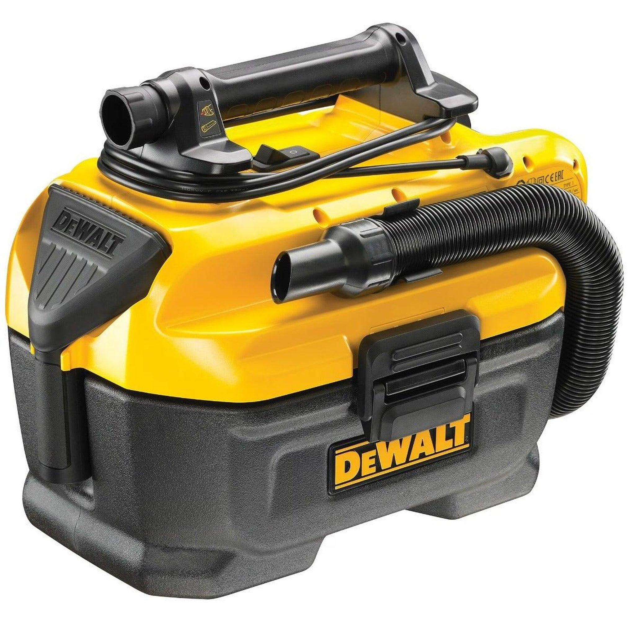 Dewalt Aspirateur de chantier classe l - sur secteur ou batterie 18/54v flexvolt