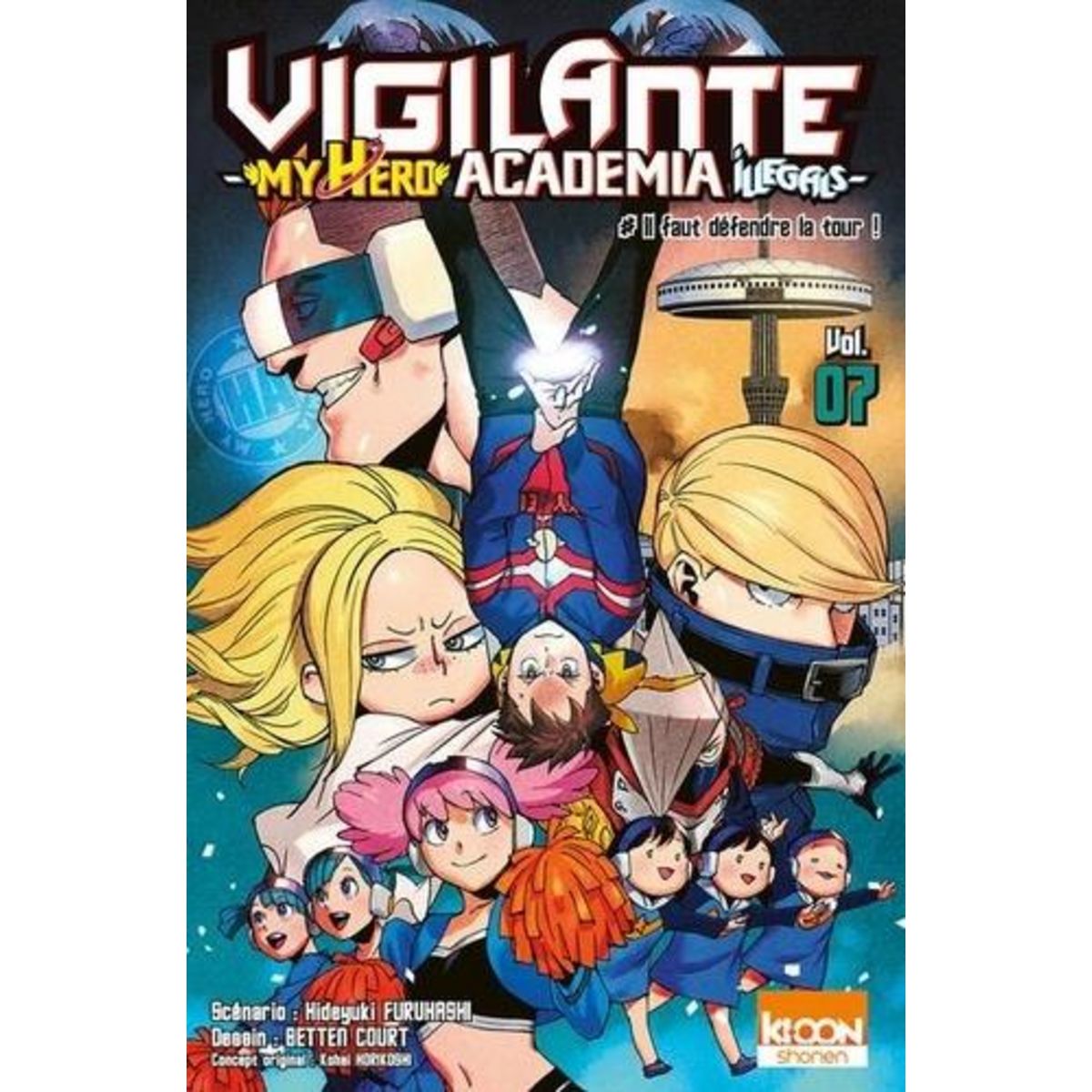 Vigilante my hero academia illegals tome 7, Furuhashi Hideyuki