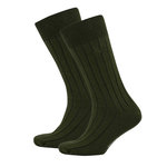 SUPERDRY x1 Paire de Chaussettes Vert Homme SUPERDRY Core Rib Sock. Coloris disponibles : Vert