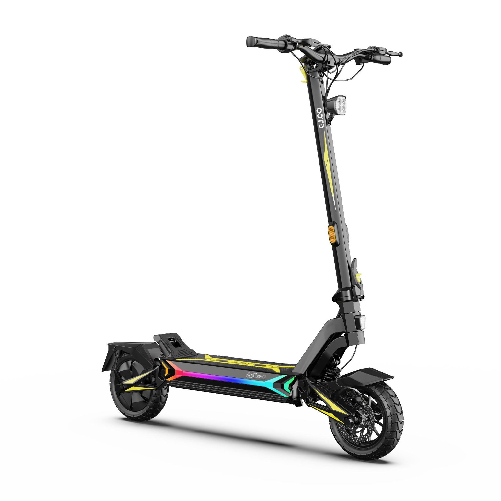 Voir la diapositive 3 : OOTD Trottinette électrique OOTD SR1 – Batterie 48 V 20 Ah, pneus tubeless 10 pouces