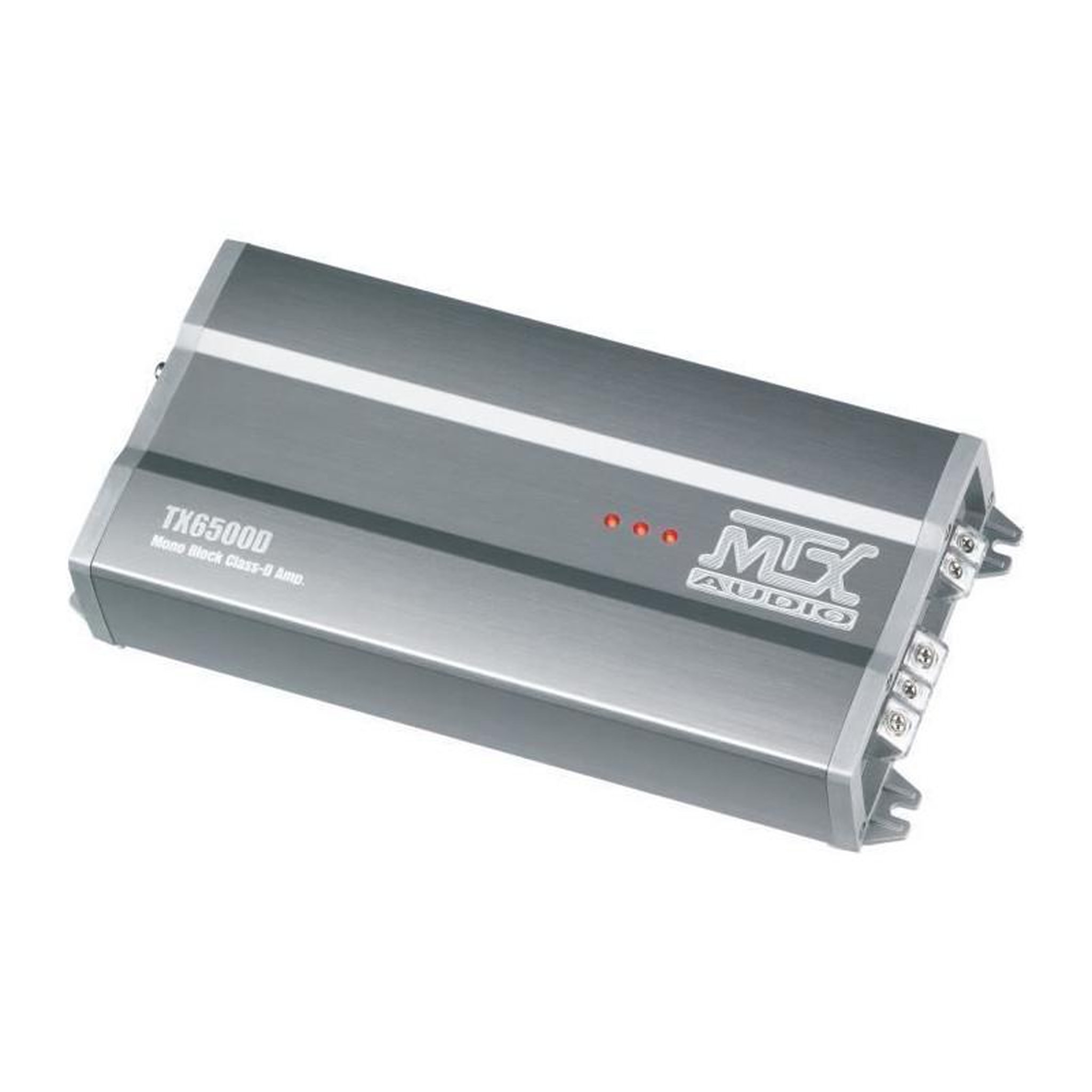 Voir la diapositive 3 : MTX AUDIO MTX TX6500D Amplificateur 12V Bloc Mono Classe-D 1x500W RMS en Aluminium