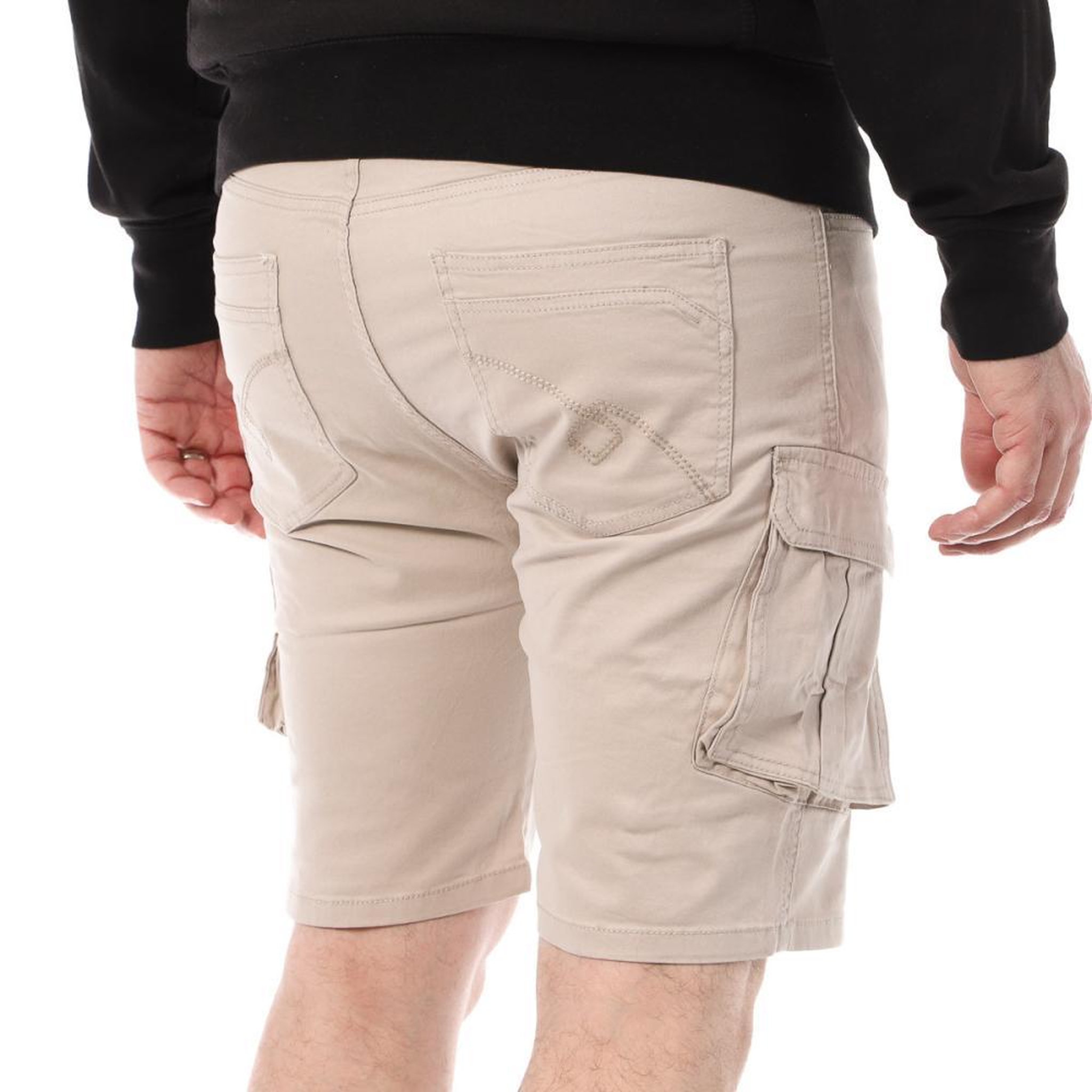 Voir la diapositive 2 : LA MAISON BLAGGIO Short cargo beige homme la maison blaggio vegalia