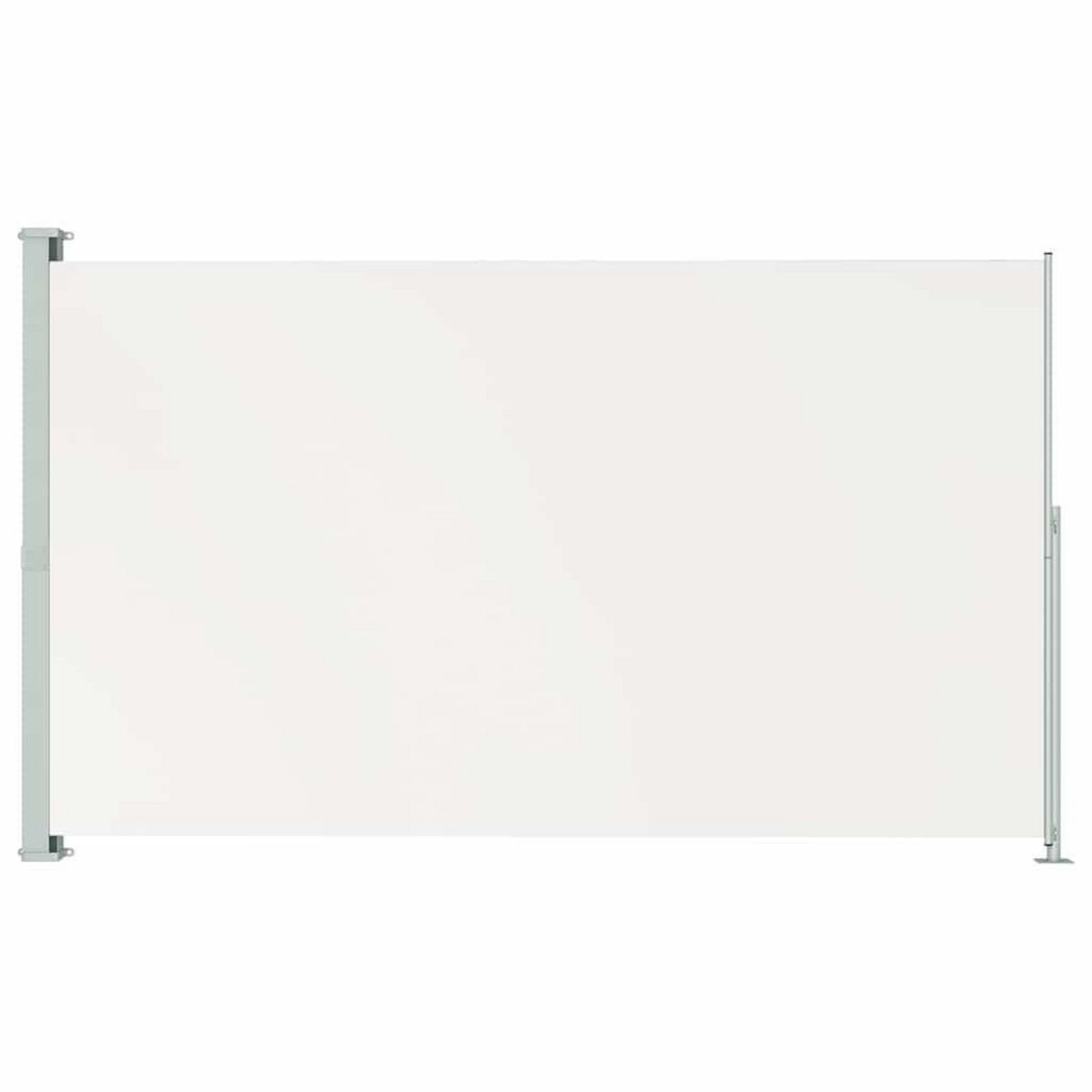 VIDAXL Auvent lateral retractable de patio 200x300 cm Creme