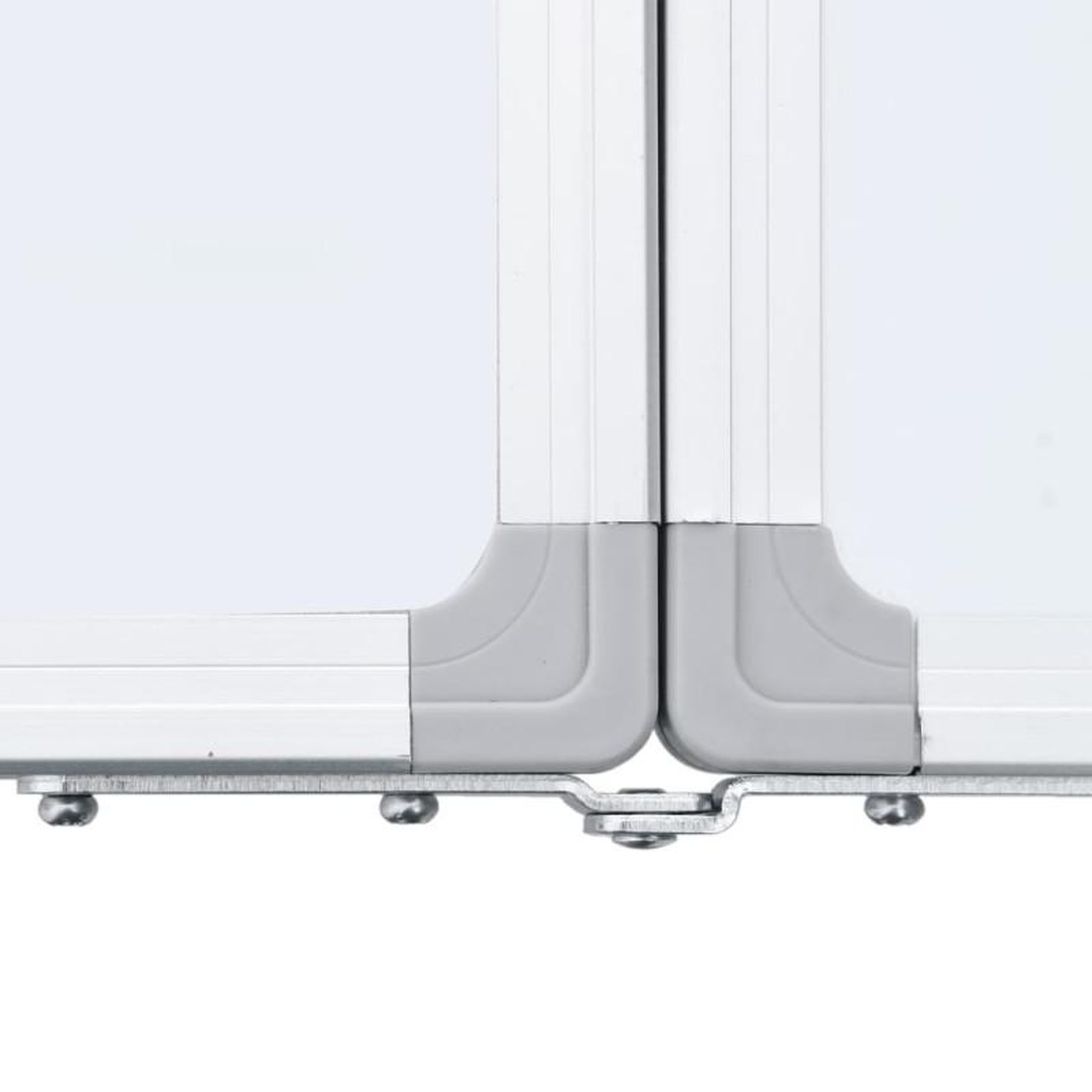 Voir la diapositive 6 : VIDAXL Tableau blanc magnétique pliable 200x50x1,7 cm aluminium