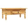 Voir la diapositive 4 : VIDAXL Table basse Pin mexicain Gamme  100 x 55 x 44 cm