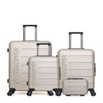 SWISS KOPPER SWISS KOPPER - LOT DE 4 - Valises grand format, weekend, cabine et vanity AIGLE. Coloris disponibles : Bleu, Rouge, Beige, Vert