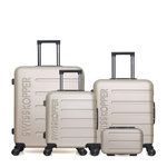 SWISS KOPPER SWISS KOPPER - LOT DE 4 - Valises grand format, weekend, cabine et vanity AIGLE. Coloris disponibles : Rouge, Vert