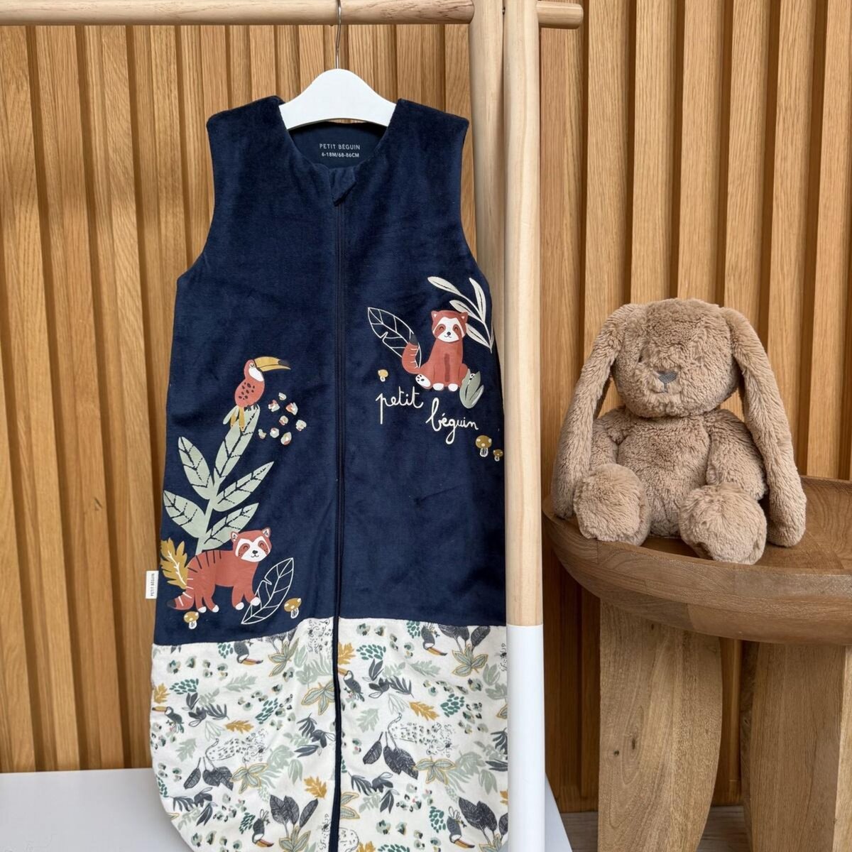 Petit Béguin Foulard en gaze de coton Mindanao 50 x 50 cm