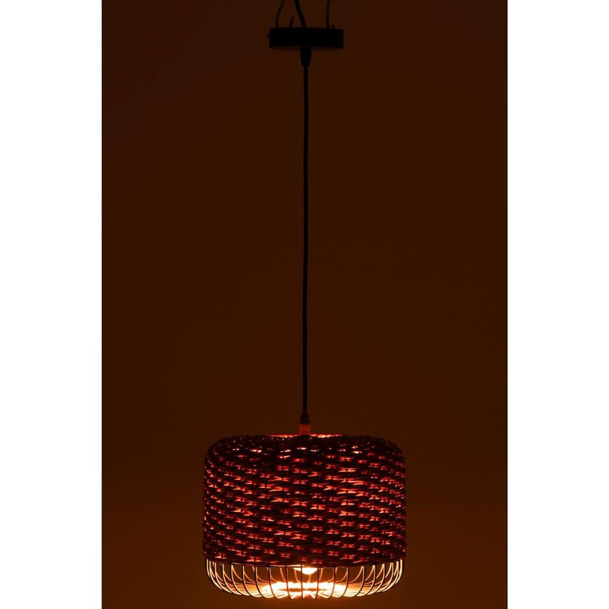 Paris Prix Lampe Suspension en Métal  Eldon  27cm Orange