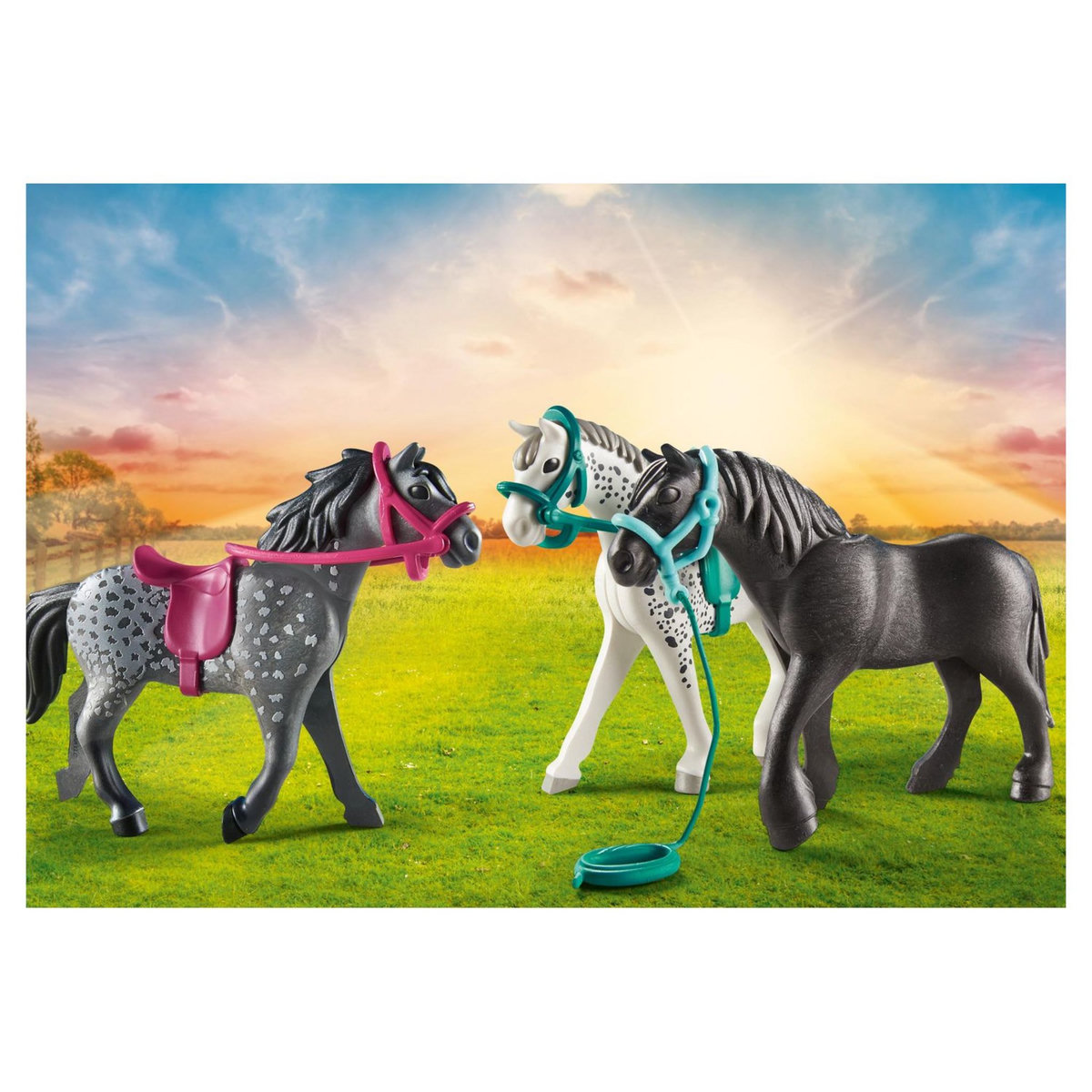 PLAYMOBIL 70999 - 3 Chevaux