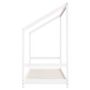 Voir la diapositive 5 : VIDAXL Cadre de lit d'enfant blanc 2x(80x200) cm bois de pin massif