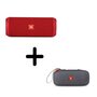 JBL Enceinte portable Flip3 - Rouge + Housse offerte