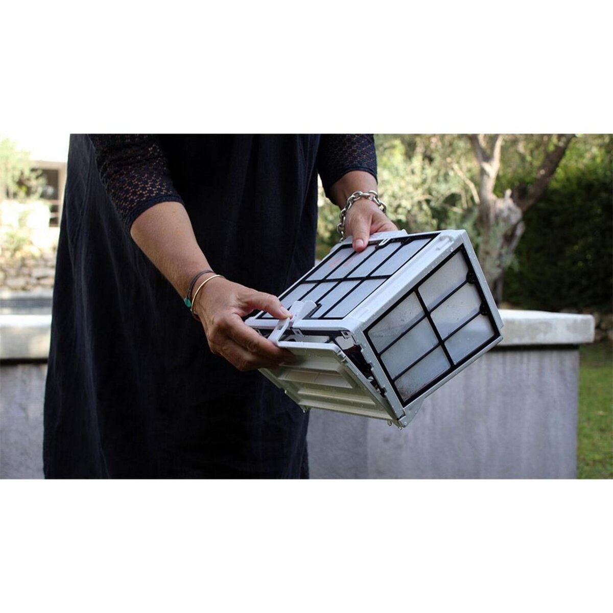 Dolphin Robot electrique de piscine fond, parois et ligne d'eau avec chariot - e35