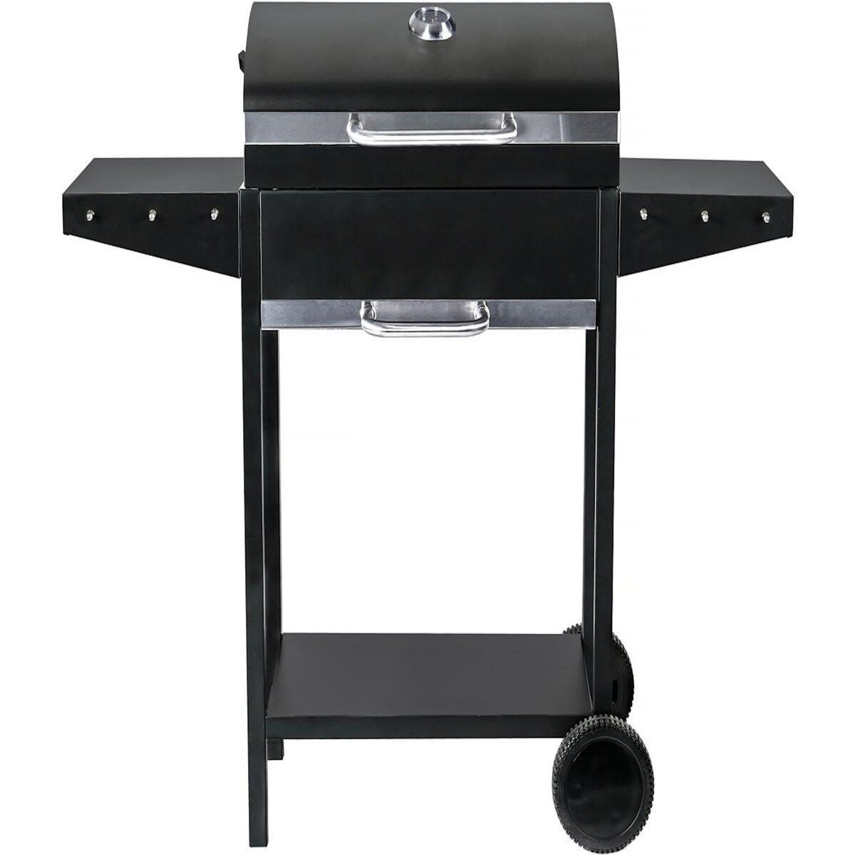 Habitat et Jardin Barbecue charbon de bois  Bizon  - 119 x 50 x 101 cm - Noir