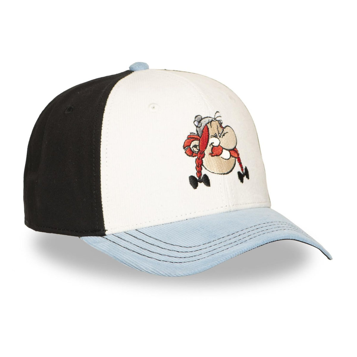 CAPSLAB Casquette prenium semi curved Asterix