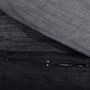 Voir la diapositive 4 : VIDAXL Ensemble de housse de couette gris fonce 200x220 cm Coton