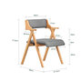 Voir la diapositive 3 : SOBUY SoBuy - Chaise Pliante gain de place - Nordique - FST98