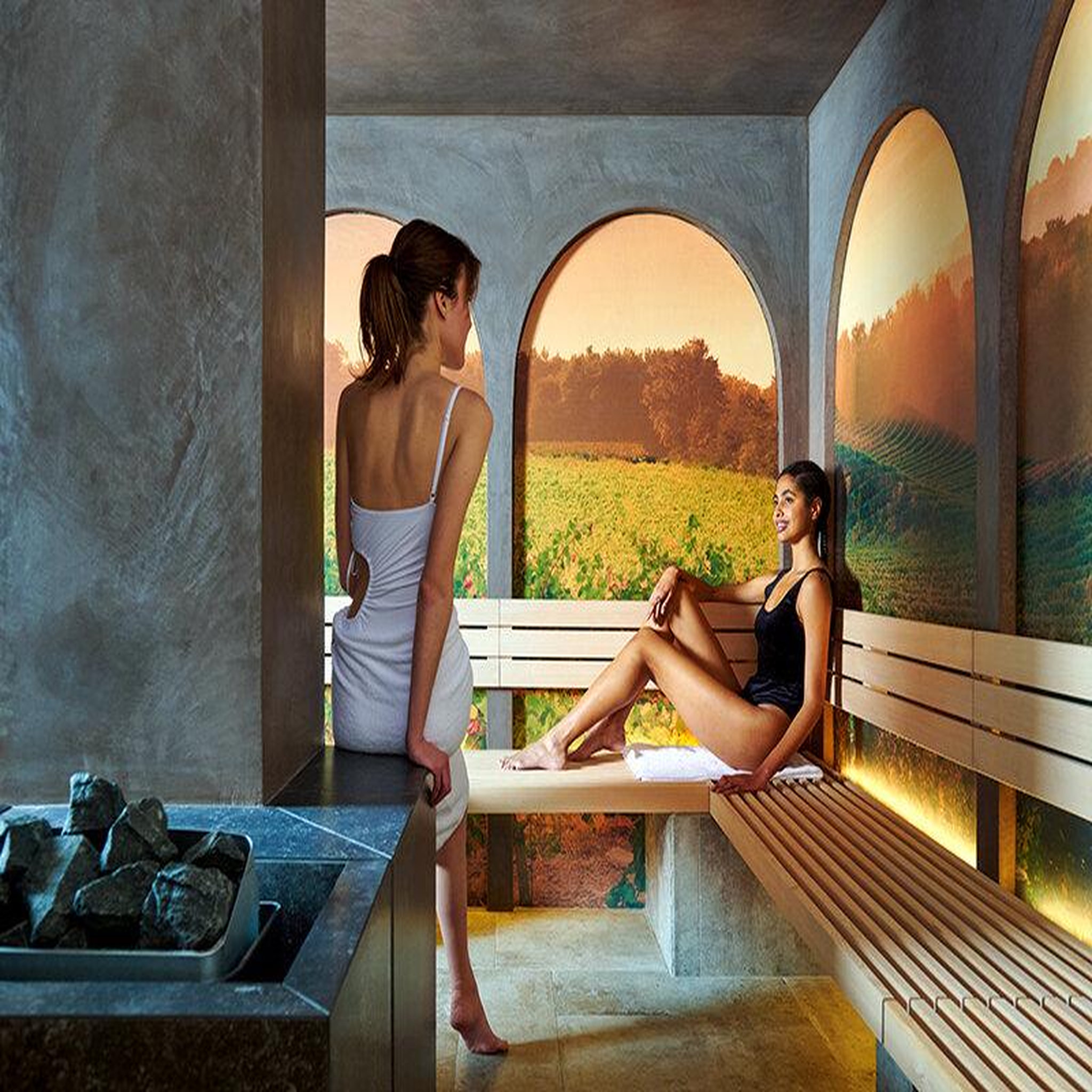 Voir la diapositive 3 : Smartbox Qc spa garda : 1 nuit au qc grand hotel villa arzaga avec spa - coffret cadeau séjour