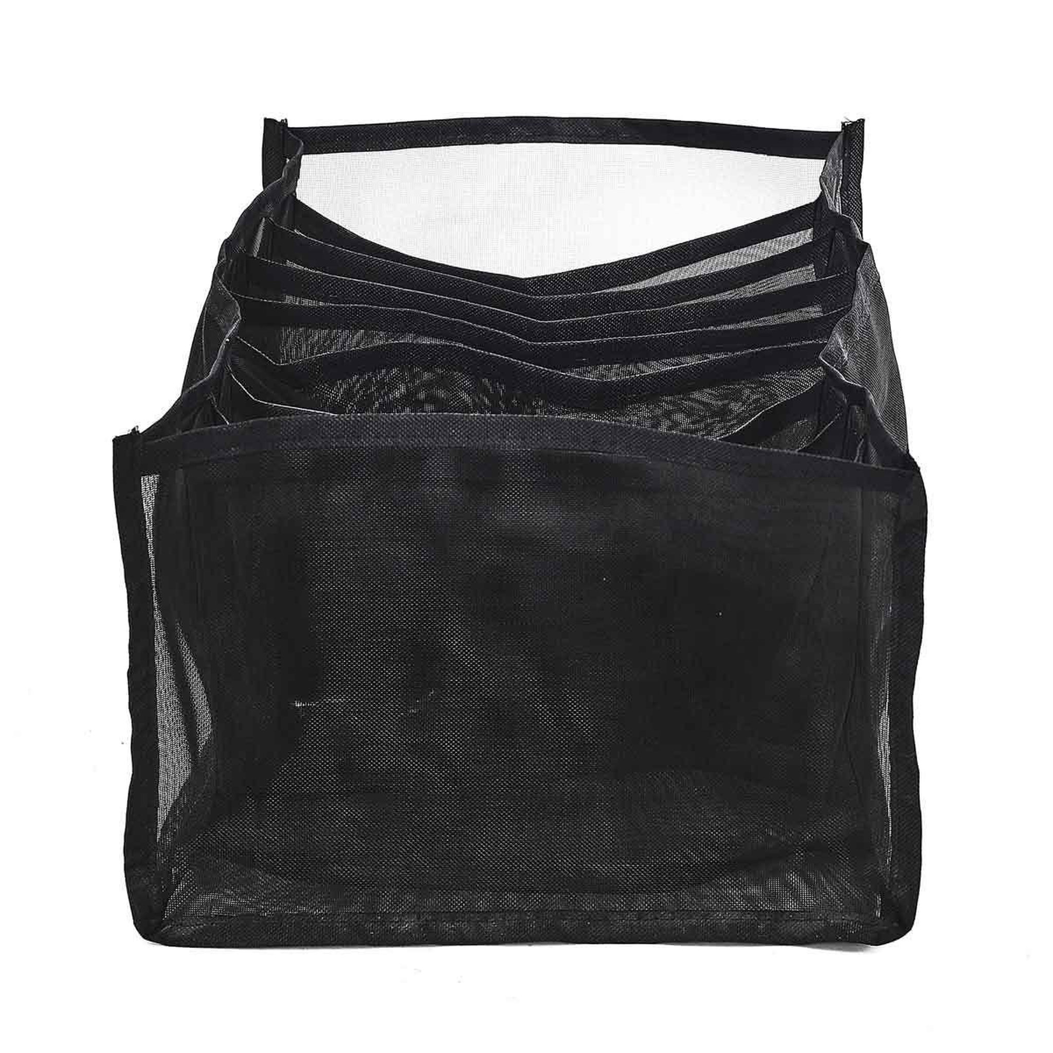 Voir la diapositive 2 : Je cherche une idee Rangement vêtements  9 compartiments  32cm noir