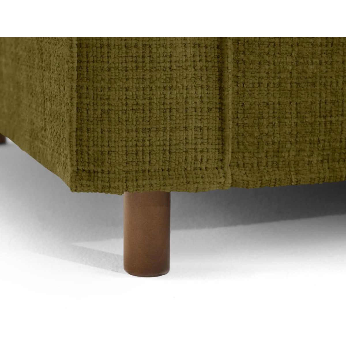 LISA DESIGN Jake - canapé déhoussable d'angle droit 5 places en velours texturé