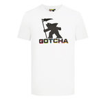 GOTCHA T-shirt Blanc Homme Gotcha Fishman. Coloris disponibles : Blanc