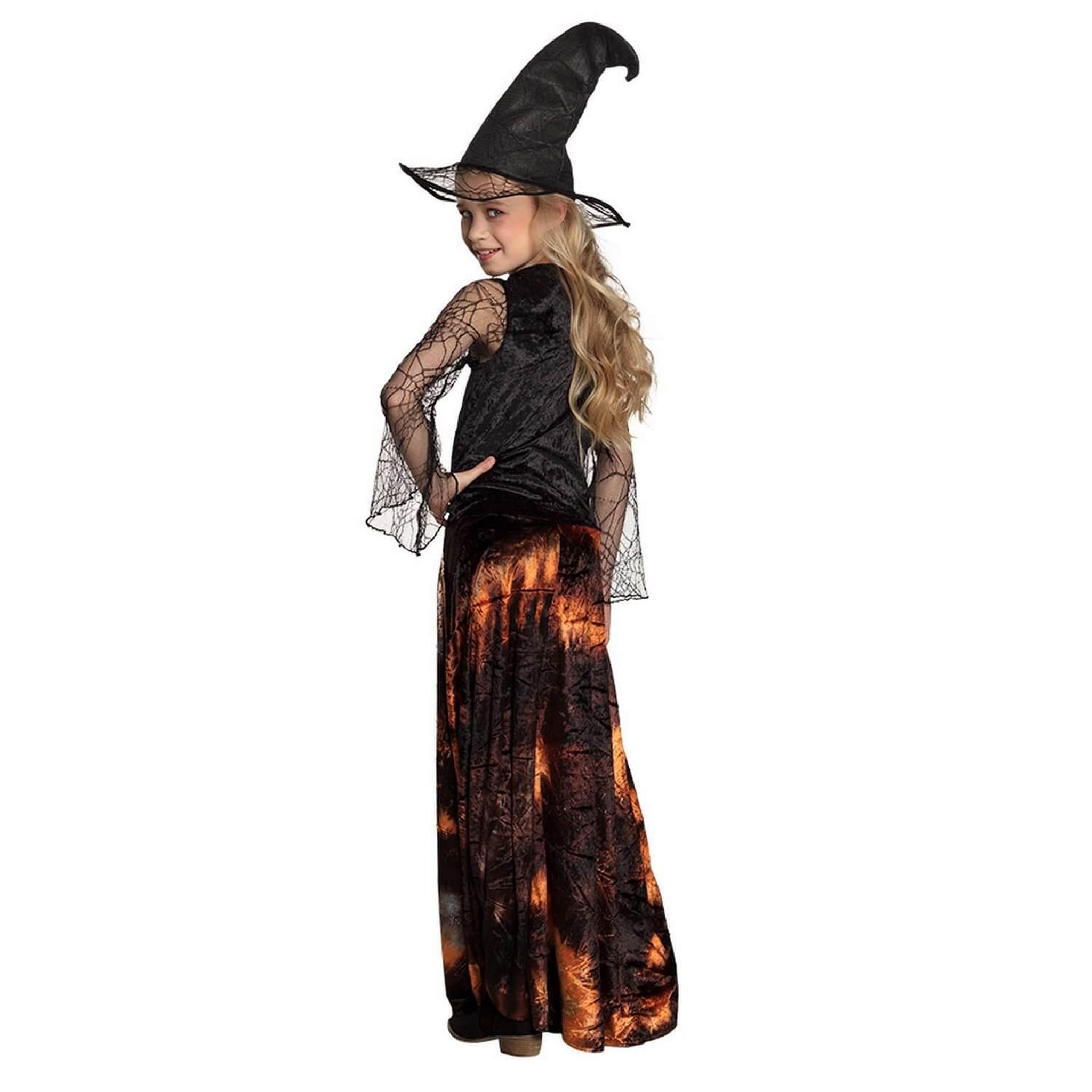 Voir la diapositive 2 : Boland Déguisement sorcière flamboyante - Fille - 7/9 ans (122 à 134 cm)