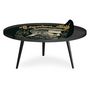 Voir la diapositive 3 : Paris Prix Table Basse à Rebord 2 Covers  Fun  90cm Noir