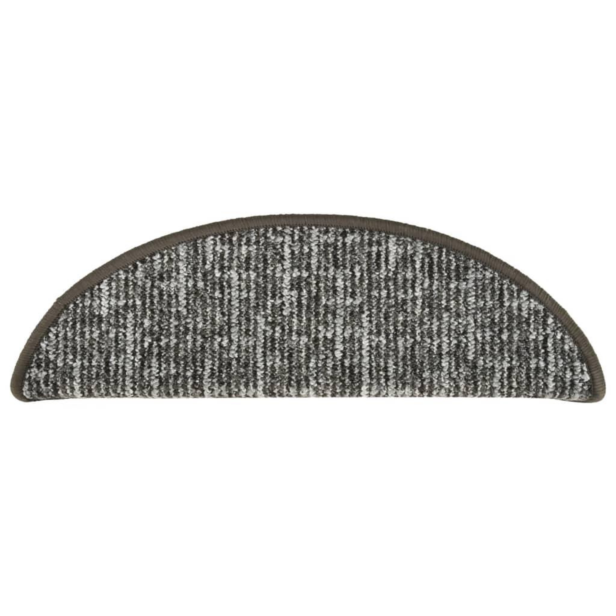 Voir la diapositive 5 : VIDAXL Tapis de marches d'escalier 15 pcs Anthracite 65x21x4 cm
