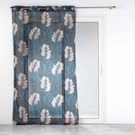 Paris Prix Rideau Voilage à Œillets  Belline  140x280cm Bleu