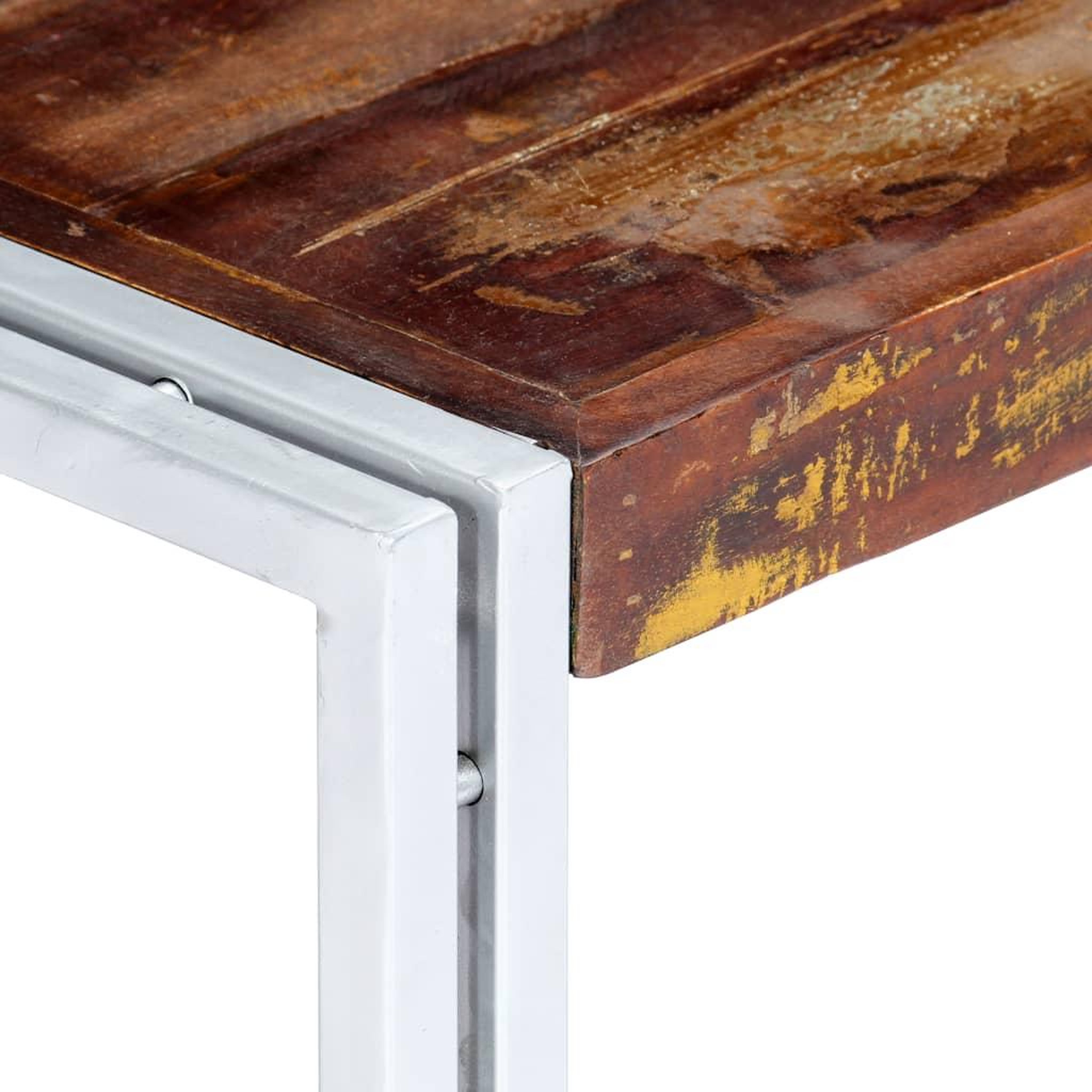 Voir la diapositive 3 : VIDAXL Table basse 120x60x35 cm Bois de recuperation solide