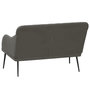 Voir la diapositive 5 : VIDAXL Banc Gris fonce 110x76x80 cm Velours