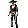 ATOSA Déguisement squelette mexicain  - homme - XL