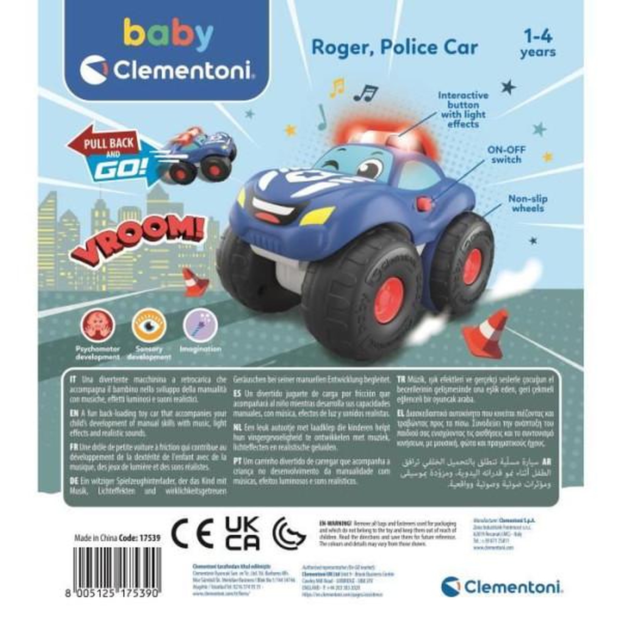 Voir la diapositive 6 : CLEMENTONI Clementoni - ma voiture de police interactive