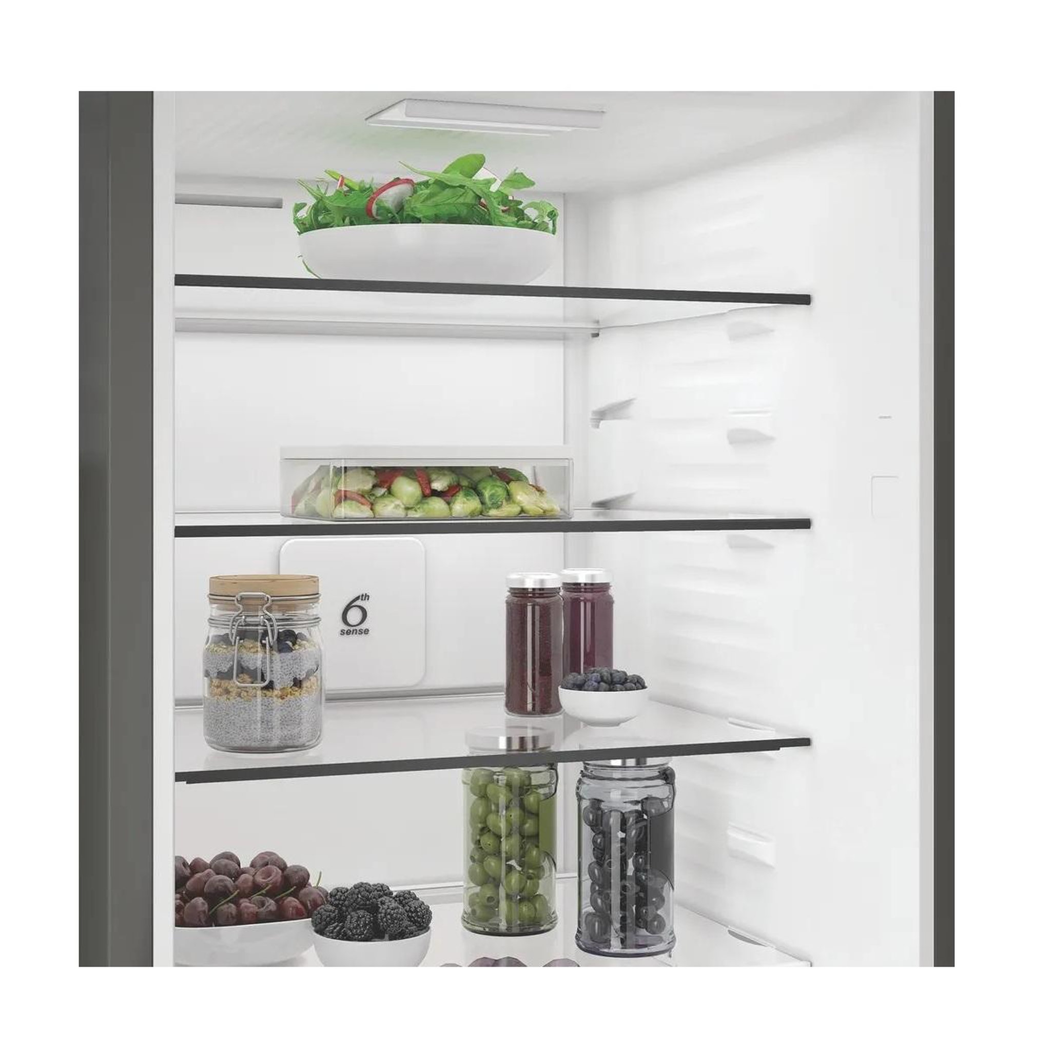Voir la diapositive 5 : Whirlpool Réfrigérateur combiné 60cm 415l nofrost - whk26412x5ee