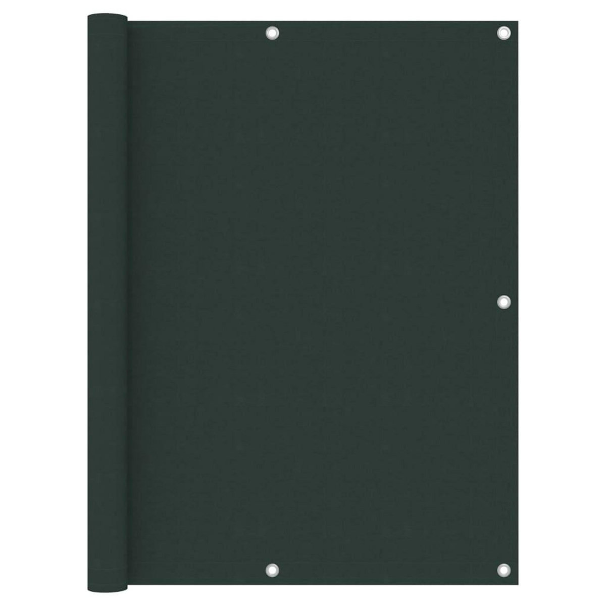 VIDAXL Ecran de balcon Vert fonce 120x300 cm Tissu Oxford