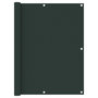 Voir la diapositive 1 : VIDAXL Ecran de balcon Vert fonce 120x300 cm Tissu Oxford