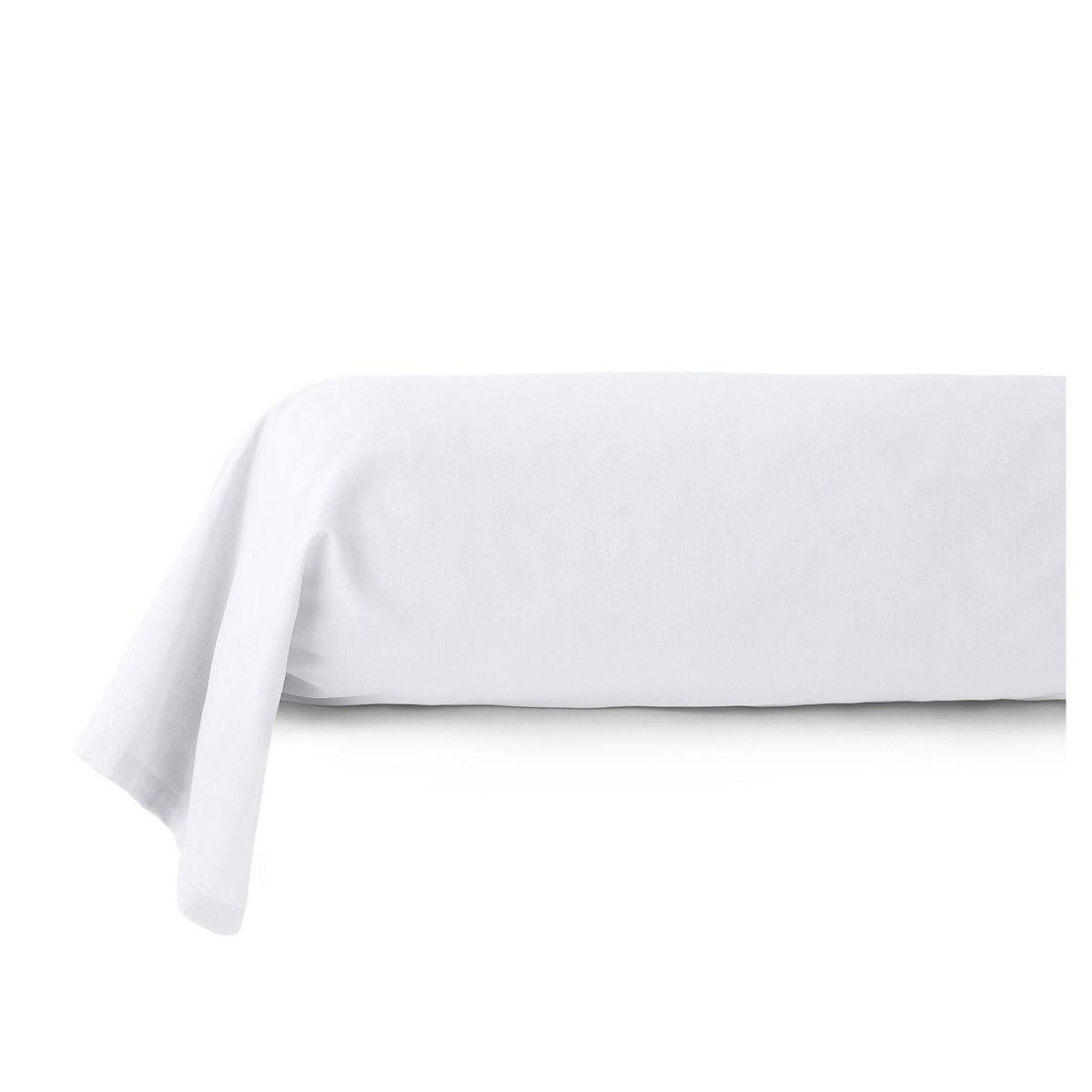 ACTUEL Taie de traversin unie en polycoton - collection permanente