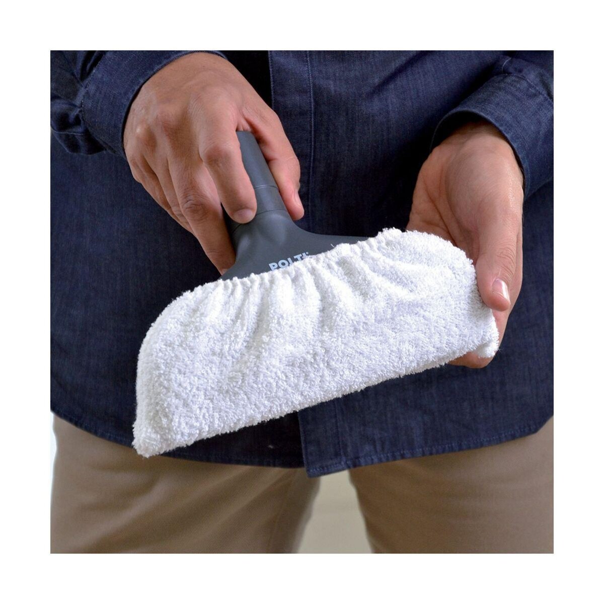 POLTI Lingettes et serpillères 2 Bonettes/Brosse PAEU0289 - Unico