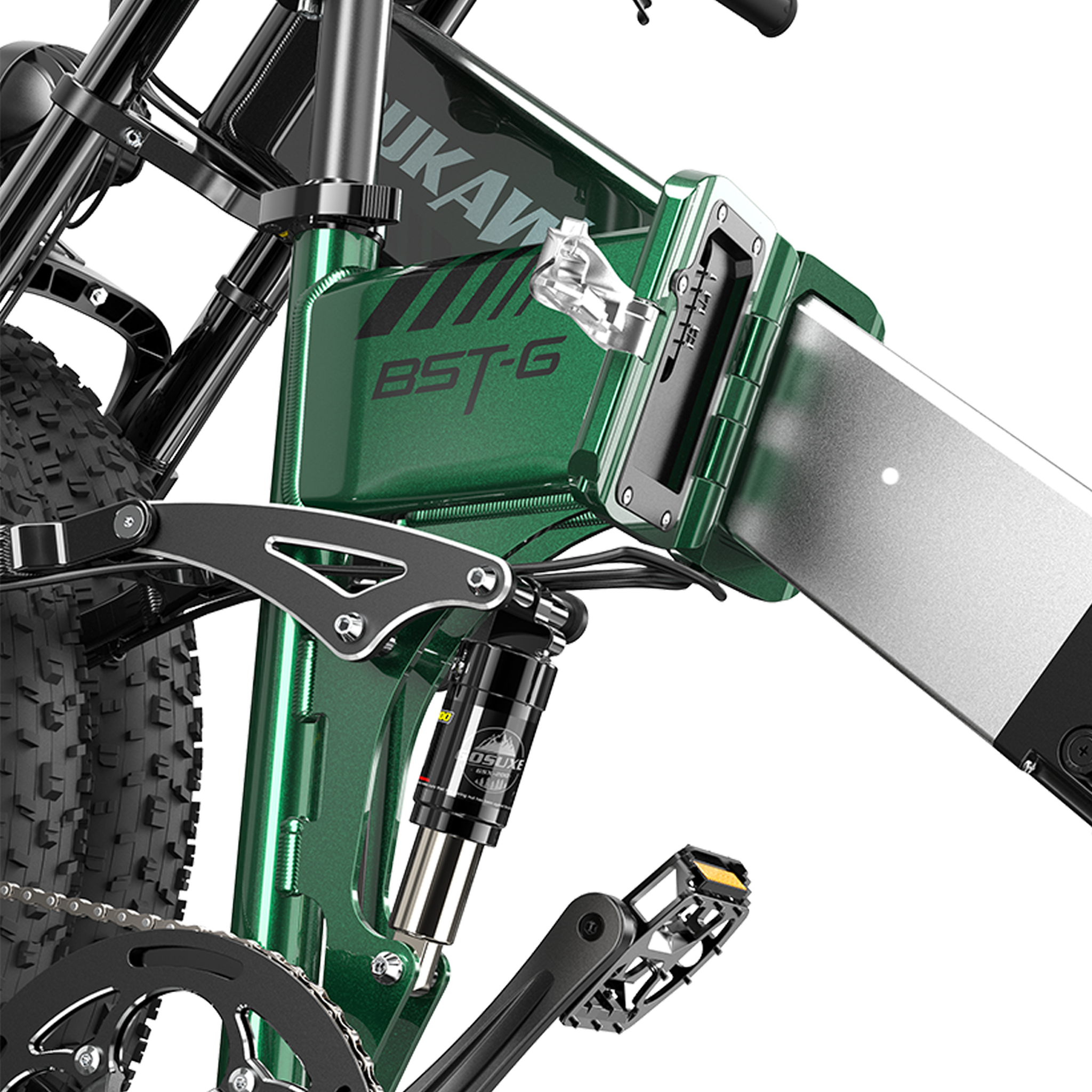Voir la diapositive 4 : DUKAWEY Vélo électrique Dukawey BST-6